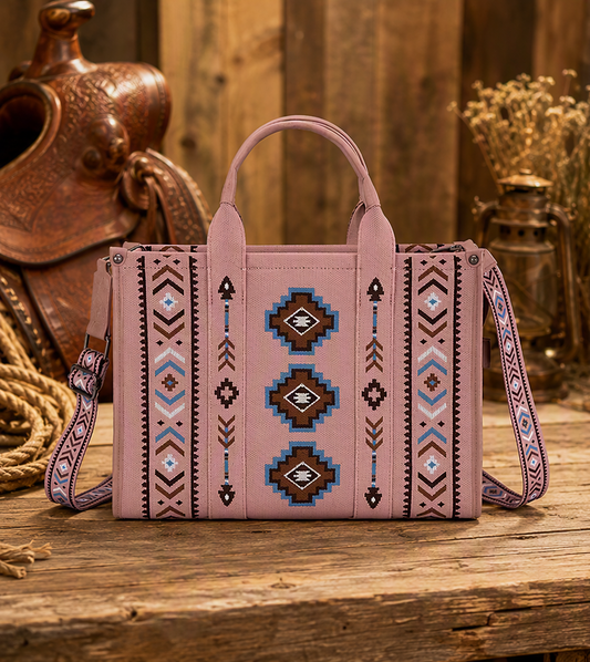 Montana West Desert Rose Aztec Tote