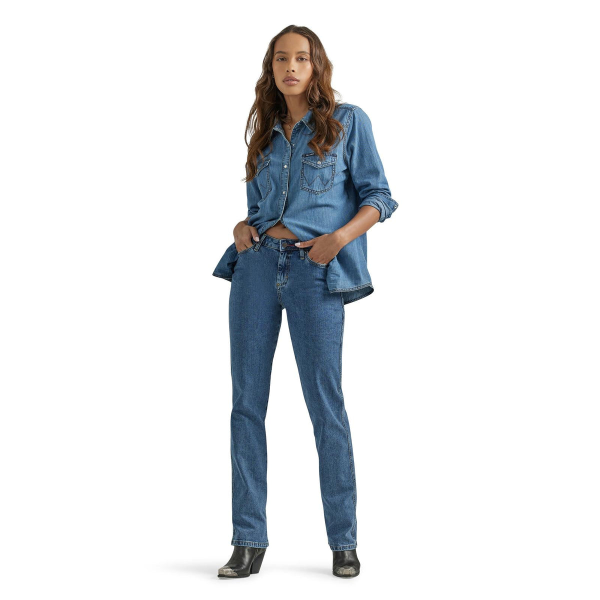 Wrangler Cowboy Cut Slim Fit Jeans – Stonewash