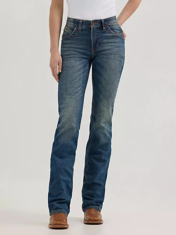 Wrangler Willow Ultimate Riding Jeans - Medium Wash