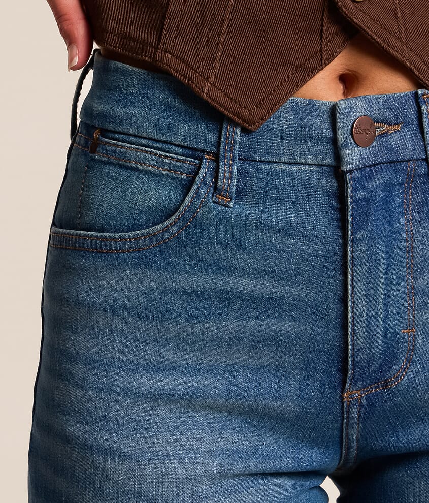 Wrangler High Rise Boot cut Stretch Jeans