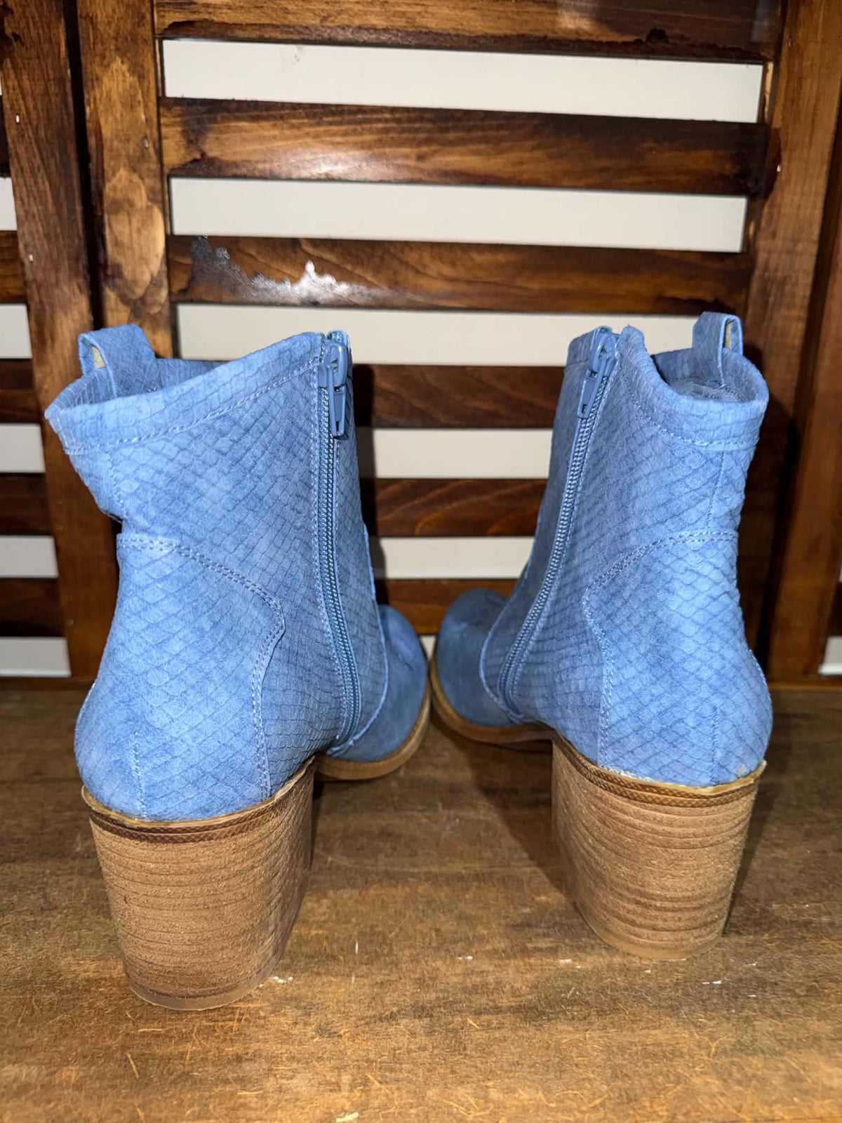 The Blue Belle Bootie