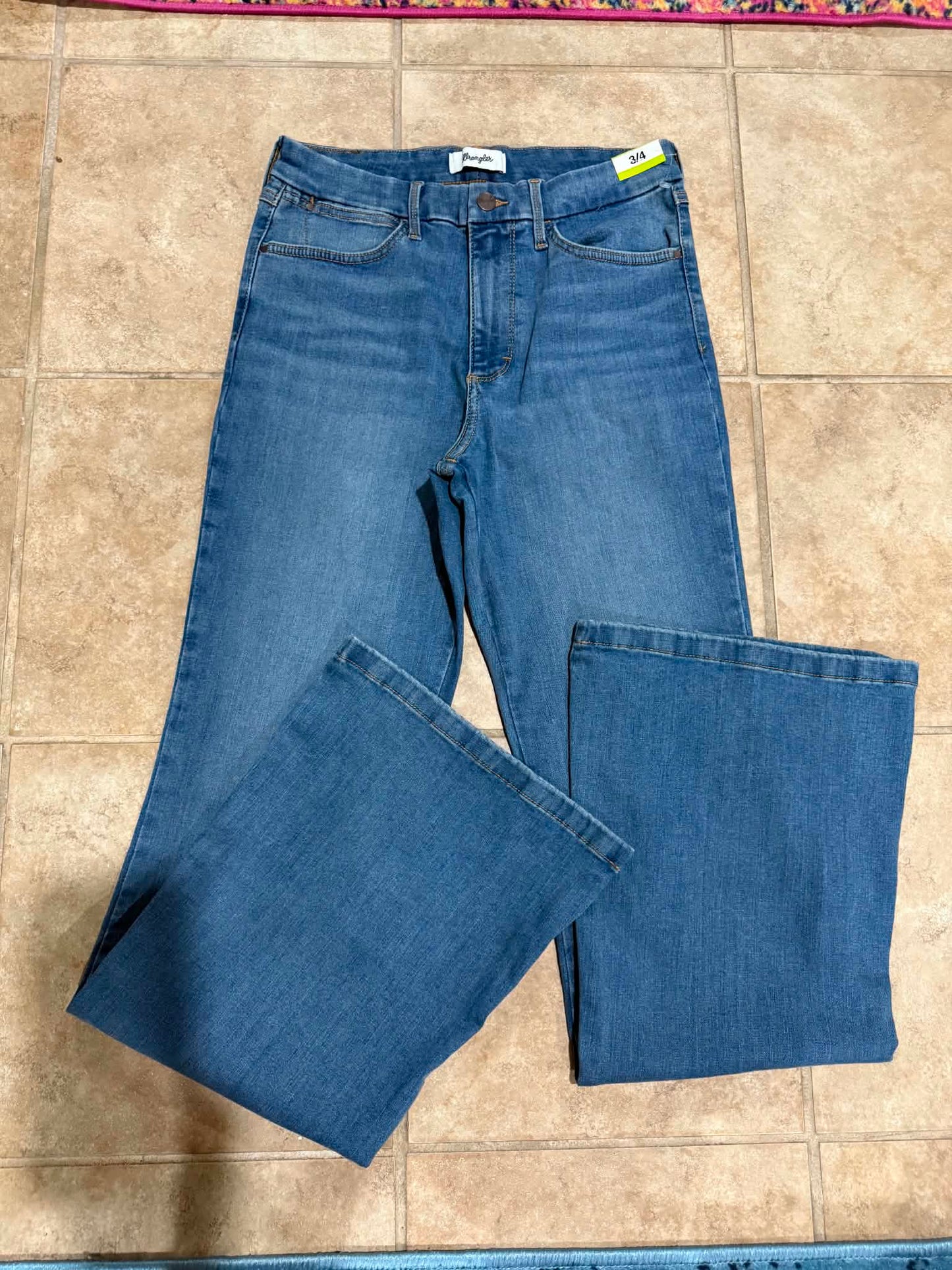Wrangler High Rise Boot cut Stretch Jeans