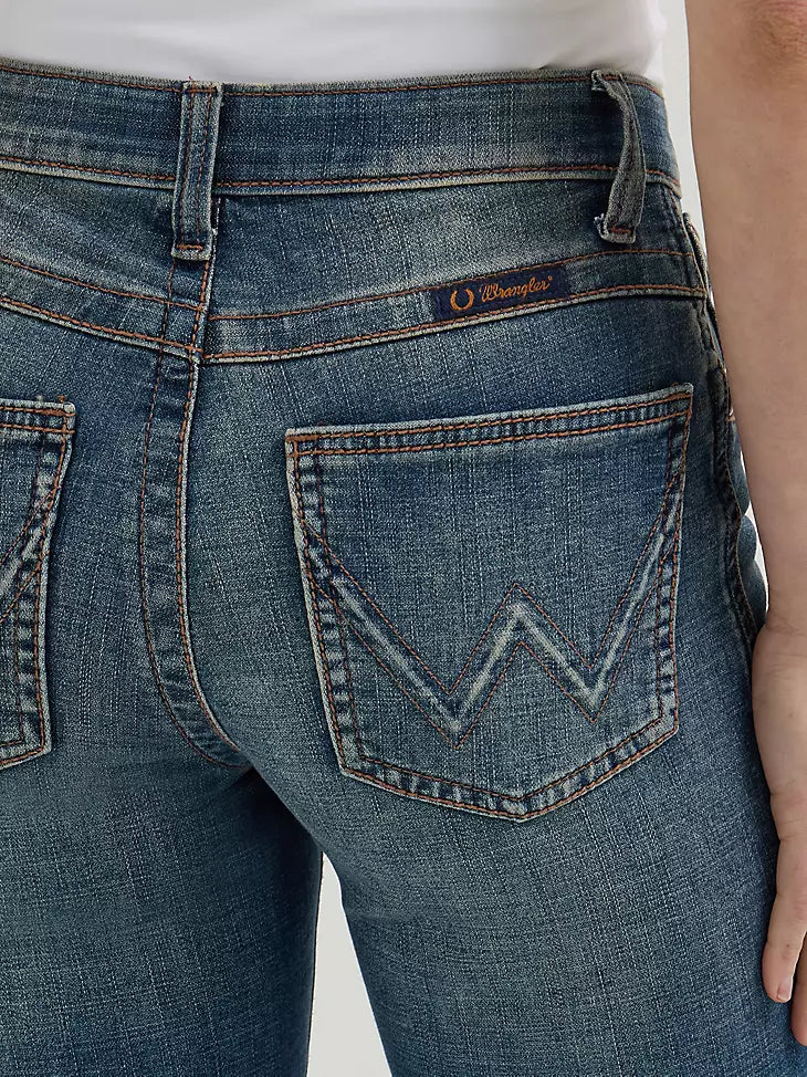 Wrangler Willow Ultimate Riding Jeans - Medium Wash