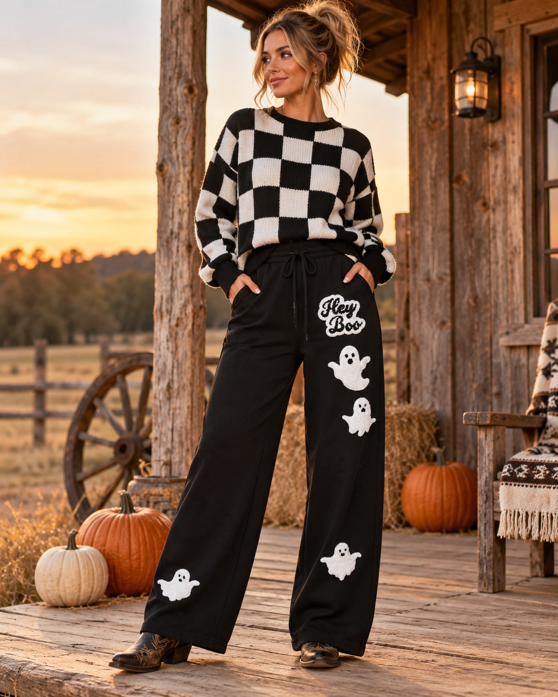Boo Crew Fleece Sweatpants 👻
