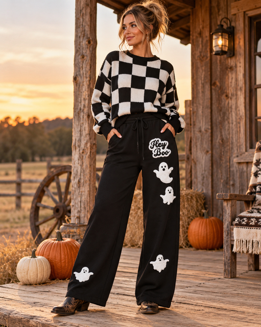 Boo Crew Fleece Sweatpants 👻